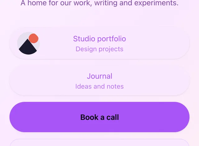 Example page rendered with the Pastel Dream template